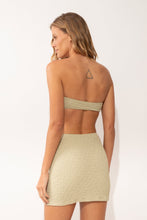Cargar imagen en el visor de la galería, Model Back: Rio De Sol Mini Dress Brisa-Pistache Lulu Dress
