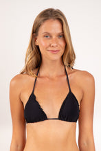 Cargar imagen en el visor de la galería, Gallery: Rio De Sol Haut Top Malibu-Black Frufru