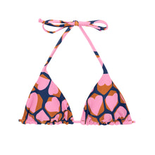 Cargar imagen en el visor de la galería, Product Front: Rio De Sol Haut Top Amore-Pink Tri-Inv