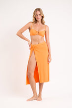 Cargar imagen en el visor de la galería, Image 04: Rio De Sol Jupe De Page Bio-Laranjada Long Skirt Knot