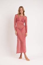Cargar imagen en el visor de la galería, Image 05: Rio De Sol Vêtement De Plage Floral-Scales Dress Lucy