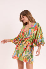 Cargar imagen en el visor de la galería, Image 08: Rio De Sol Robe De Plage Tropical Kaftan Bel