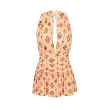 Cargar imagen en el visor de la galería, Product Front: Rio De Sol Mini Dress Mosaico Low Cut Dress