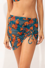 Cargar imagen en el visor de la galería, Gallery: Rio De Sol Jupe De Page Luma Mini Skirt Ruched