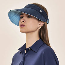 Cargar imagen en el visor de la galería, Image 03: Uv Line Visière Visor Bali Fem Navy Light Blue Upf50+