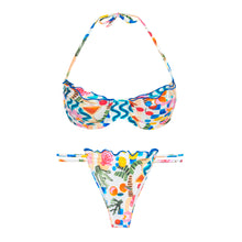 Cargar imagen en el visor de la galería, Product Front: Rio De Sol Ensemble Set Al-Mare Balconet-Frufru Pipa-Frufru