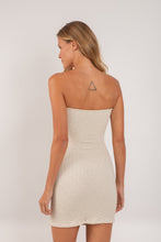 Cargar imagen en el visor de la galería, Model Back: Rio De Sol Mini Dress Brisa-Offwhite Sara Dress