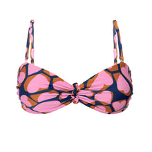 Cargar imagen en el visor de la galería, Product Front: Rio De Sol Haut Top Amore-Pink Bandeau-Crispy
