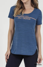 Cargar imagen en el visor de la galería, Image 02: Alto Giro Fitness Haut Top Fit Rajado