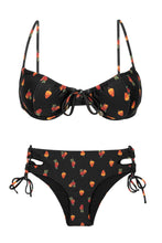 Cargar imagen en el visor de la galería, Product Front: Rio De Sol Ensemble Set Cashew Balconet-Tie Madrid