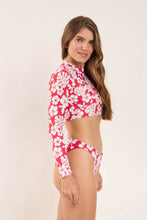 Cargar imagen en el visor de la galería, Image 04: Wednesday In Hawaii By Rio De Sol Haut Top Pua-Hibiscus Reef