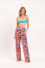 Cargar imagen en el visor de la galería, Image 10: Rio De Sol Pantalon De Plage Leaves Wide Pants