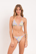 Cargar imagen en el visor de la galería, Model Front: Rio De Sol Ensemble Set Glow Tri-Inv Cheeky-Tie