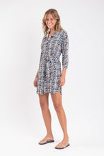 Cargar imagen en el visor de la galería, Image 04: Rio De Sol Chemise Ikat Chemise