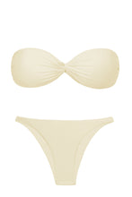 Cargar imagen en el visor de la galería, Product Front: Rio De Sol Ensemble Set Off-White Twist Leblon