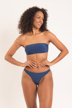 Cargar imagen en el visor de la galería, Image 06: Rio De Sol Ensemble Set Navy Bandeau-Reto Nice-Fio
