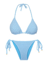 Cargar imagen en el visor de la galería, Product Front: Rio De Sol Ensemble Set Drift-Cianita Tri-Inv Lacinho