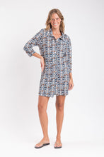 Cargar imagen en el visor de la galería, Image 07: Rio De Sol Chemise Ikat Chemise