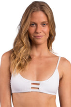 Cargar imagen en el visor de la galería, Gallery: Rio De Sol Haut Top Bora-White Bra-Trio
