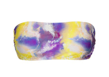 Cargar imagen en el visor de la galería, Product Front: Rio De Sol Haut Top Tiedye-Purple Bandeau-Reto