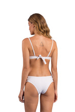 Cargar imagen en el visor de la galería, Model Back: Rio De Sol Haut Top Bora-White Bra-Trio