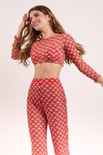 Cargar imagen en el visor de la galería, Image 06: Rio De Sol Pantalon De Plage Floral-Scales Pants Lana
