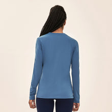 Cargar imagen en el visor de la galería, Model Back: Uv Line T-Shirt Longsleeve Sport Fit Aco Upf50+