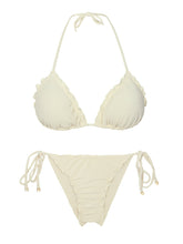 Cargar imagen en el visor de la galería, Product Front: Rio De Sol Ensemble Set Malibu-Natural Frufru Frufru