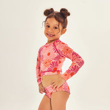 Cargar imagen en el visor de la galería, Image 02: Uv Line Deux Pièces Fille Bikini Girl Solar Rose