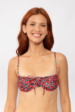 Cargar imagen en el visor de la galería, Gallery: Rio De Sol Haut Top Coral-Feline Balconet-Tie