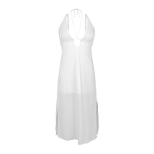 Cargar imagen en el visor de la galería, Product Front: Rio De Sol Vêtement De Plage Memphis-White Saida Yara