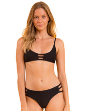 Cargar imagen en el visor de la galería, Gallery: Rio De Sol Ensemble Set Bora-Black Bra-Trio Madrid-Trio