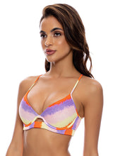 Cargar imagen en el visor de la galería, Image 04: Luli Fama Haut Top Underwire Miami Sunsets