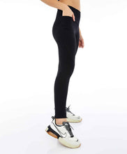 Cargar imagen en el visor de la galería, Image 02: Alto Giro Fitness Bas Legging Unique Recortes Preto