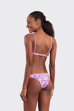 Cargar imagen en el visor de la galería, Model Back: Rio De Sol Haut Top Trail-Purple Tri-Fixo
