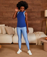 Cargar imagen en el visor de la galería, Image 02: Alto Giro Fitness Bas Legging Atlanta Termo Azul Soft