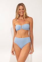 Cargar imagen en el visor de la galería, Model Front: Rio De Sol Bas Bottom Drift-Cianita Hotpants