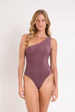 Cargar imagen en el visor de la galería, Model Front: Rio De Sol Une Pièce Malibu-Ebano Sienna