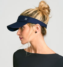 Cargar imagen en el visor de la galería, Image 07: Uv Line Visière Visor Athletic Dry Fem Navy Blue Upf50+