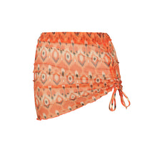 Cargar imagen en el visor de la galería, Product Front: Rio De Sol Jupe De Page Maracai Mini Skirt Ruched