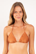 Cargar imagen en el visor de la galería, Gallery: Rio De Sol Haut Top Shimmer-Nocciola Frufru