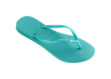 Cargar imagen en el visor de la galería, Product Front: Havaianas Tongs Havaianas Slim Crystal Sw Lake Green