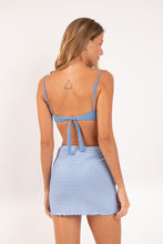 Cargar imagen en el visor de la galería, Model Back: Rio De Sol Jupe De Page Drift-Cianita Lila Skirt