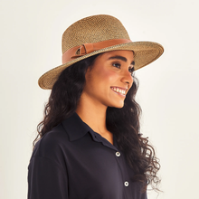 Cargar imagen en el visor de la galería, Image 05: Uv Line Chapeau Fedora Hat Giovana Imp Fem Mescla Upf50+