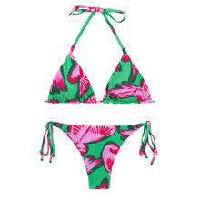 Cargar imagen en el visor de la galería, Product Front: Rio De Sol Ensemble Set Parrots Tri-Inv Ibiza