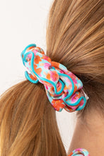 Cargar imagen en el visor de la galería, Image 04: Rio De Sol Chouchou Ditsy-Sky Scrunchie
