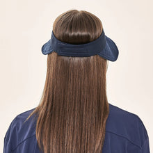 Cargar imagen en el visor de la galería, Model Back: Uv Line Visière Visor Bali Fem Navy Light Blue Upf50+