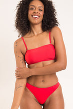 Cargar imagen en el visor de la galería, Image 09: Rio De Sol Haut Top Rouge Bandeau-Reto