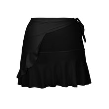 Cargar imagen en el visor de la galería, Product Back: Rio De Sol Jupe De Page Mini Skirt Nero