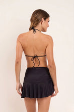 Cargar imagen en el visor de la galería, Model Back: Rio De Sol Jupe De Page Mini Skirt Nero
